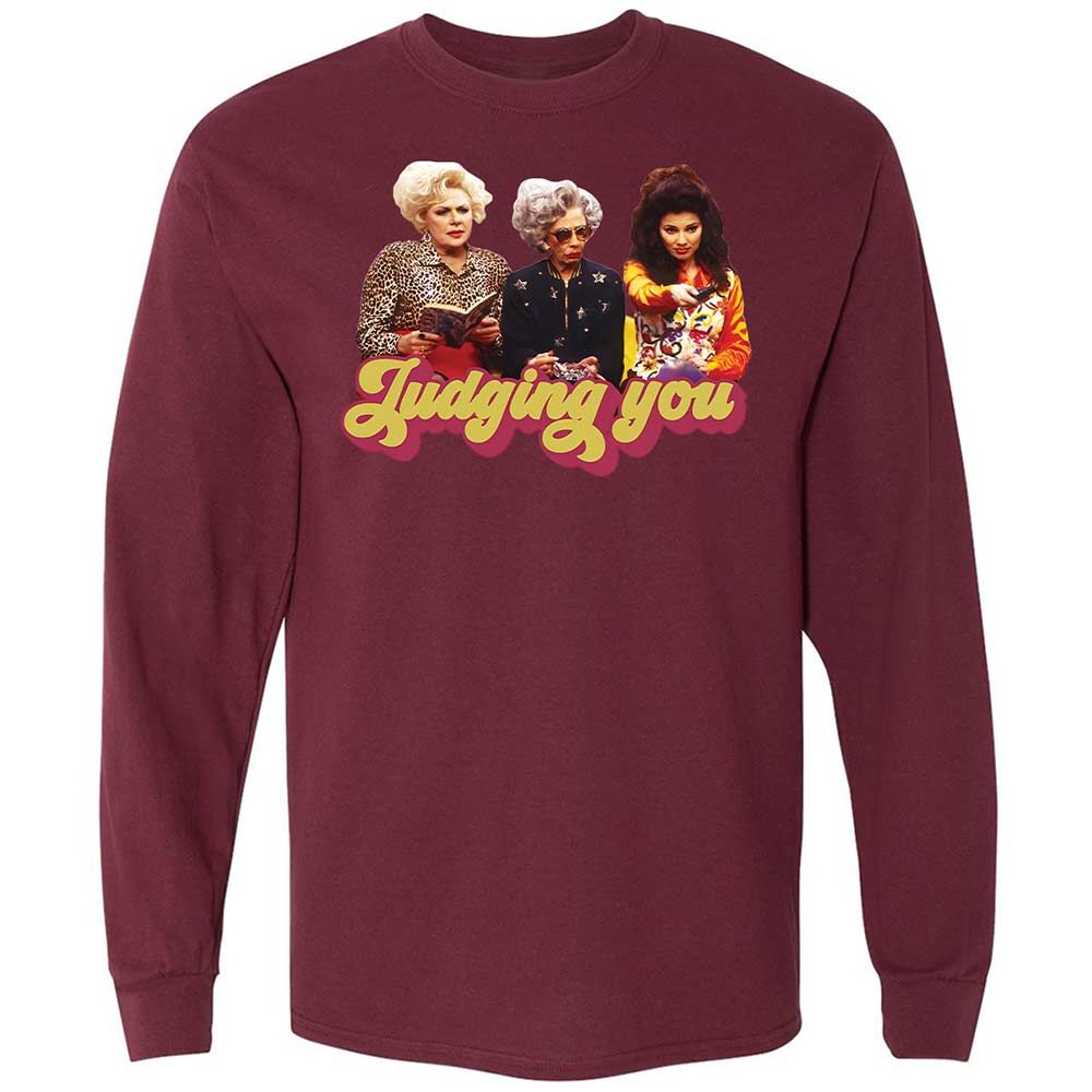Judging you - Maroon - 16