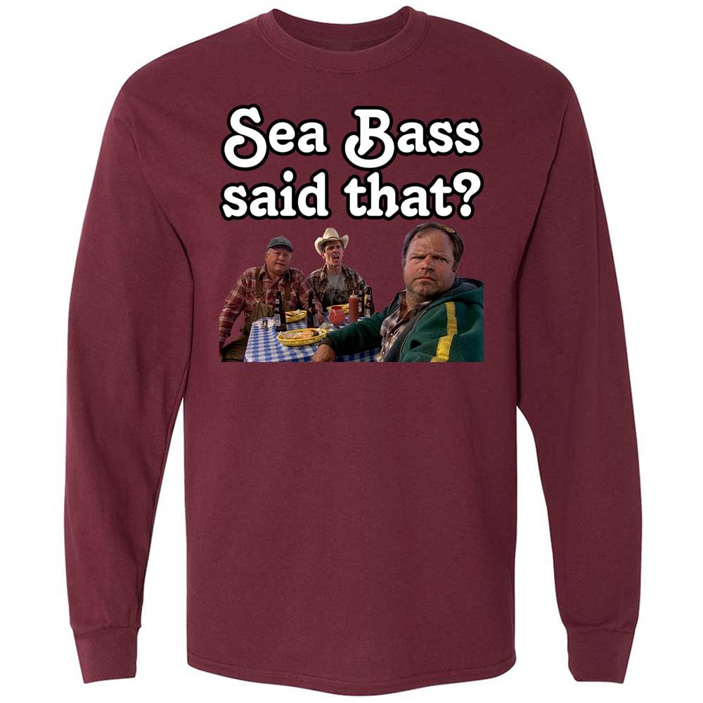 Long Sleeve T-Shirt - U8M7P7N8 - Maroon - 16