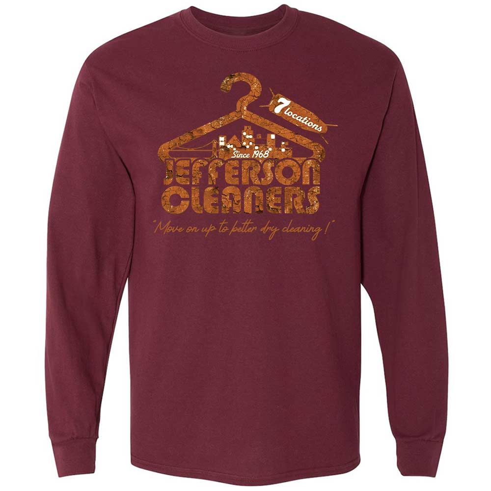Long Sleeve T-Shirt - 9P1LLLU8 - Maroon - 16