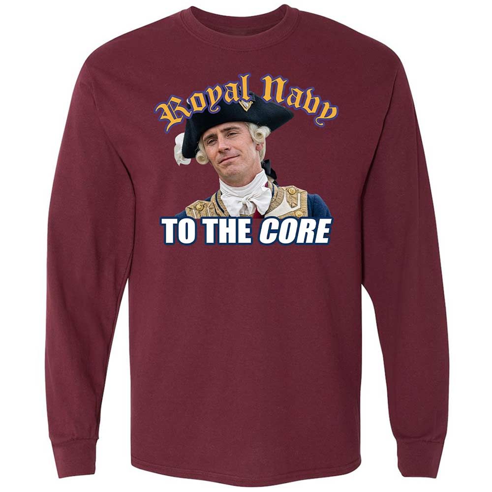 Long Sleeve T-Shirt - RE2HNPXA - Maroon - 16