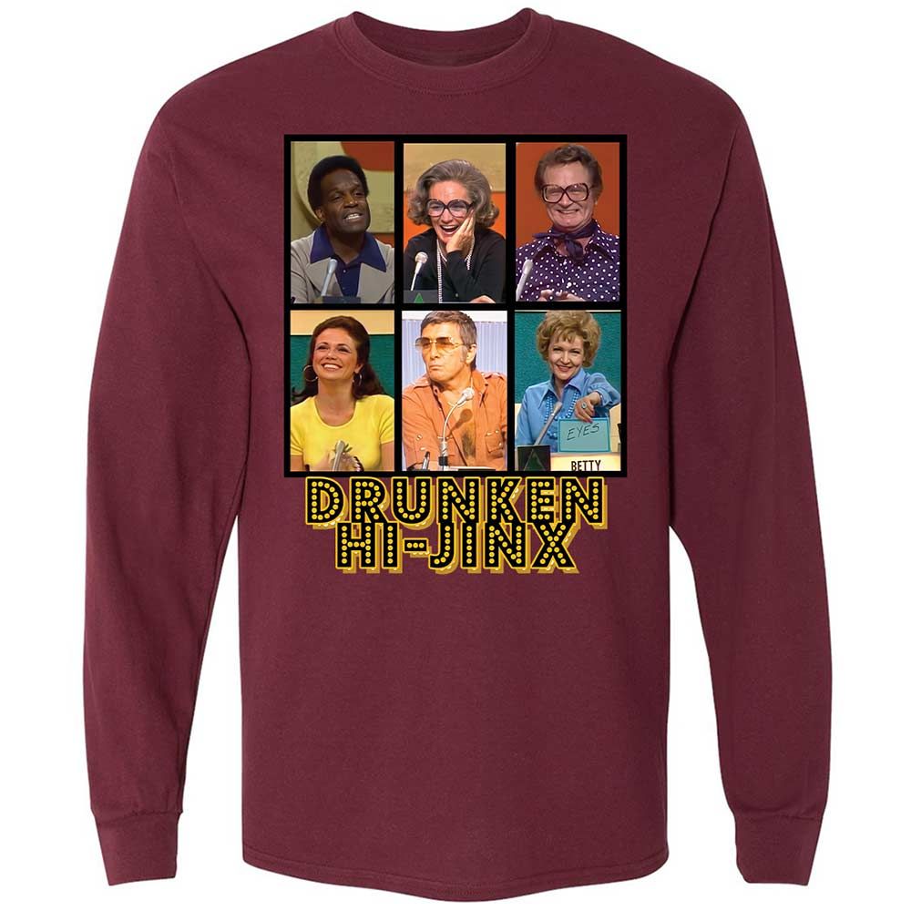Drunken Hi-Jinx - Maroon - 16