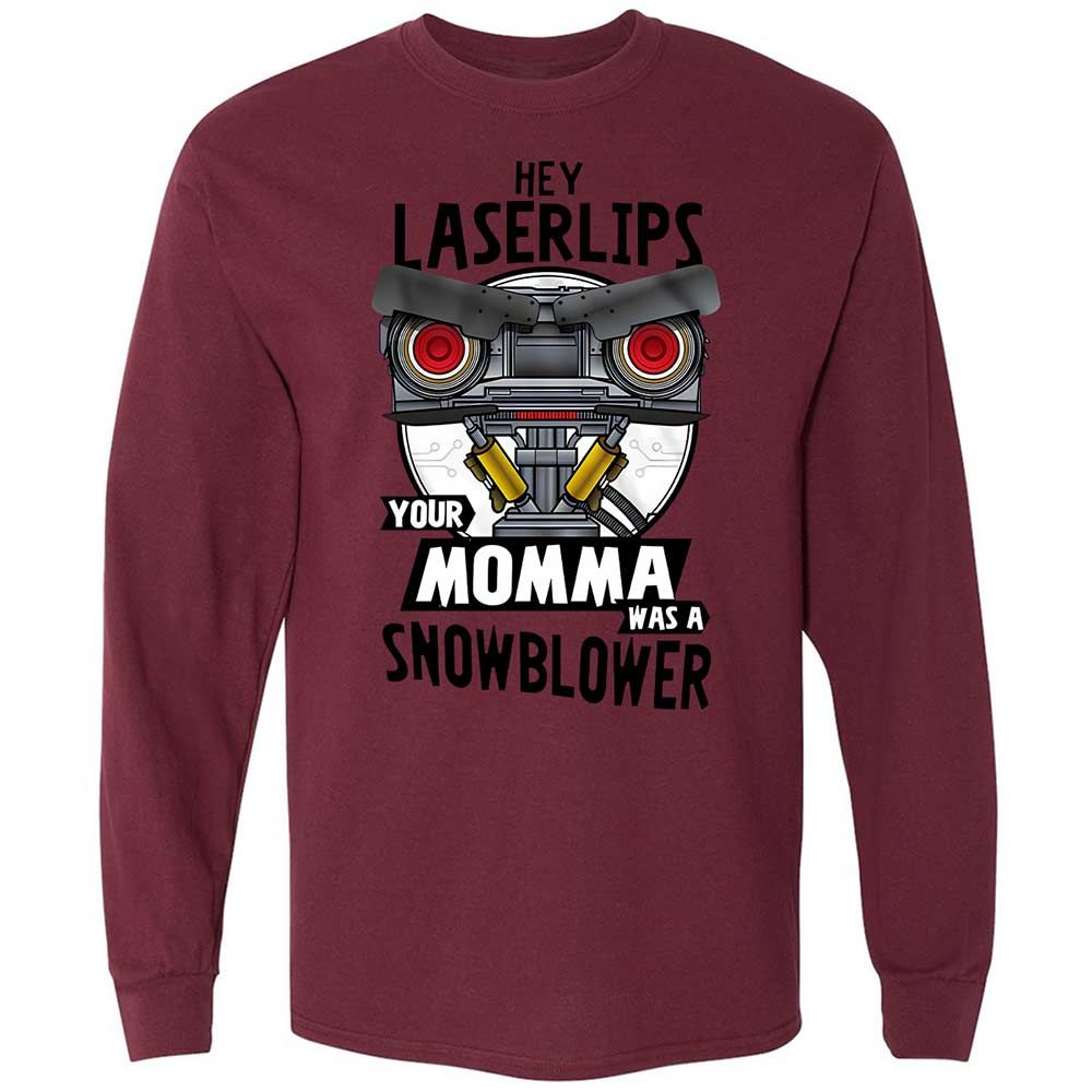 Long Sleeve T-Shirt - 8QSB5EKA - Maroon - 16
