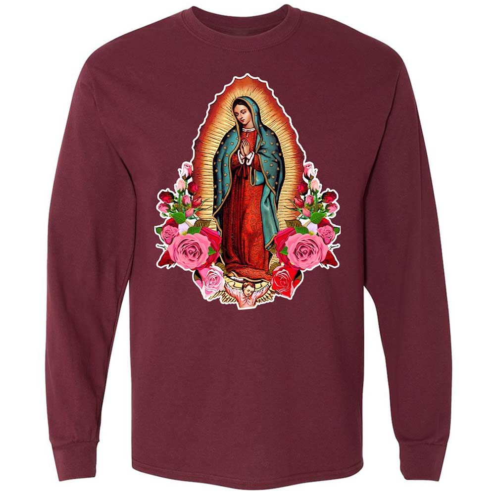 Our Lady of Guadalupe - Maroon - 16