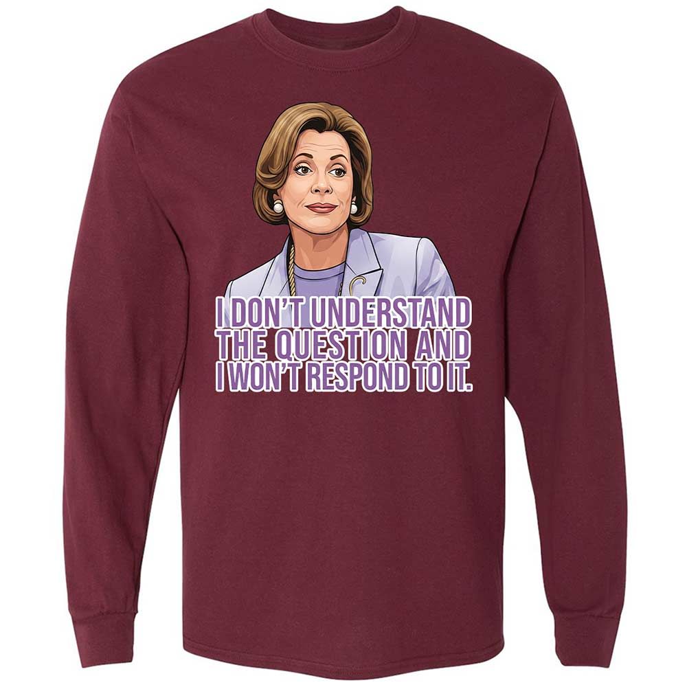 Long Sleeve T-Shirt - KYNCMRMJ - Maroon - 16