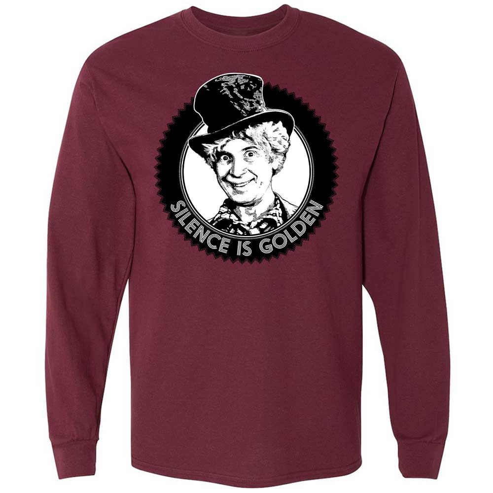 Long Sleeve T-Shirt - LMTG3N9C - Maroon - 16
