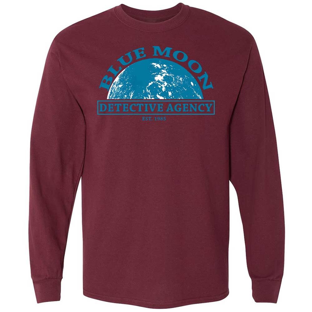 Long Sleeve T-Shirt - X7BU784V - Maroon - 16