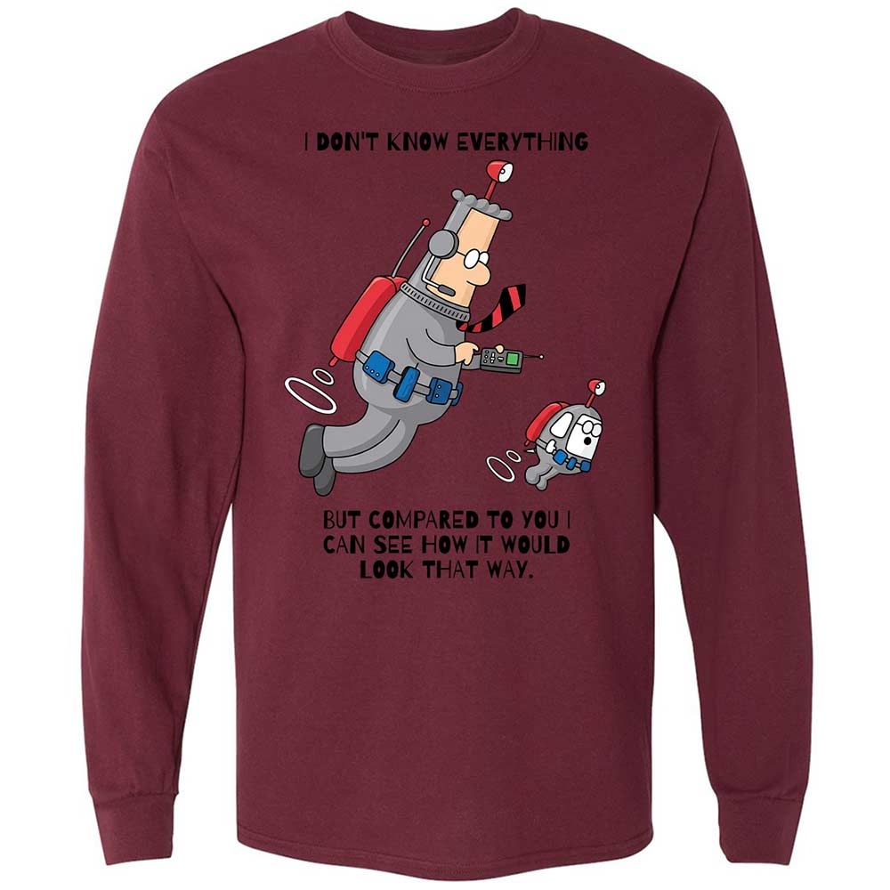 I don't know everything - Maroon - 16