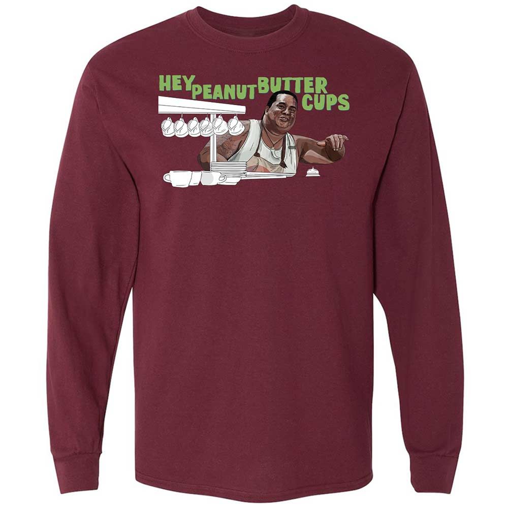 Long Sleeve T-Shirt - R7263HQS - Maroon - 16