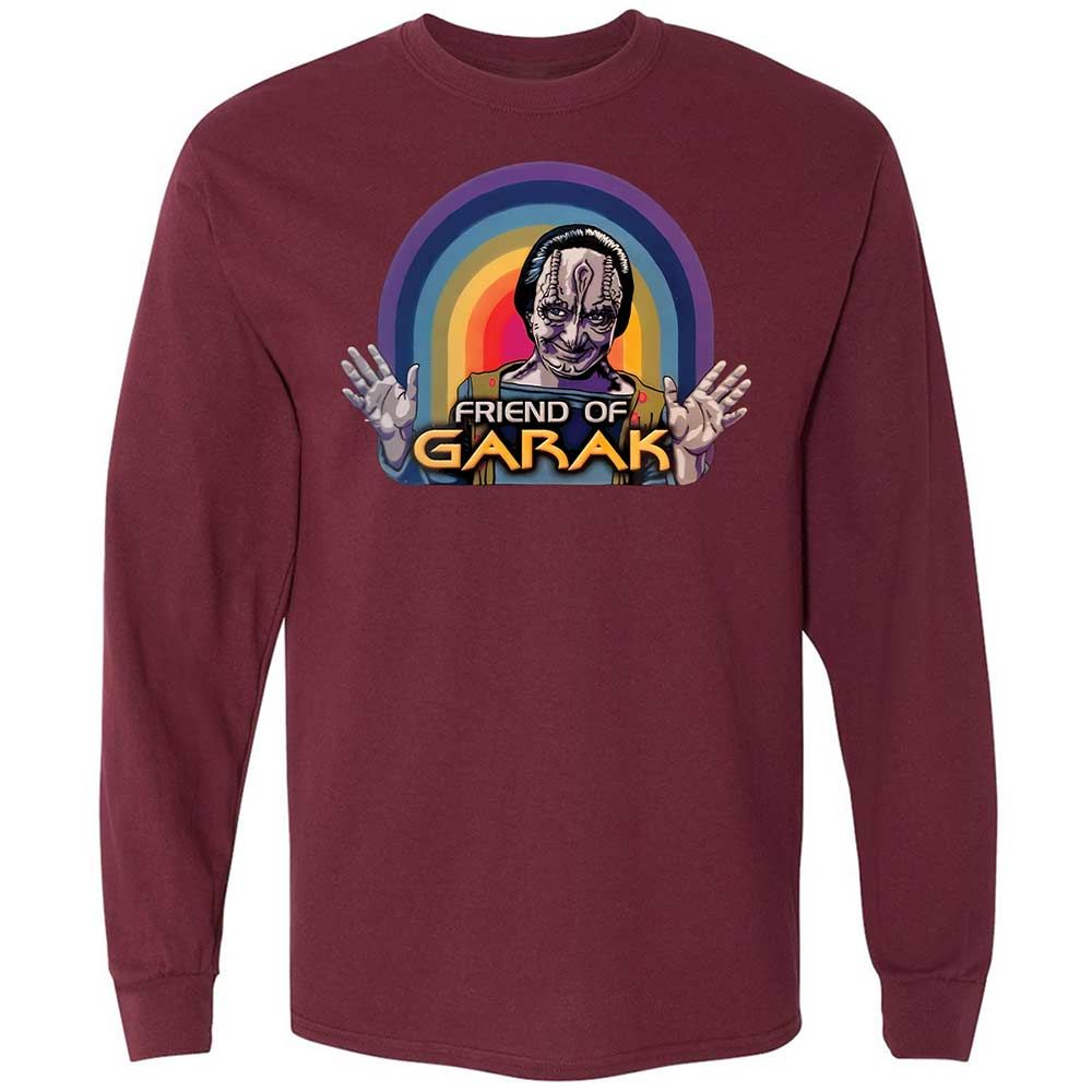 Friend Of Garak - Maroon - 16