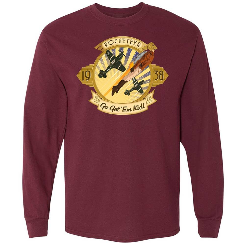 Go Get 'Em Kid - Maroon - 16