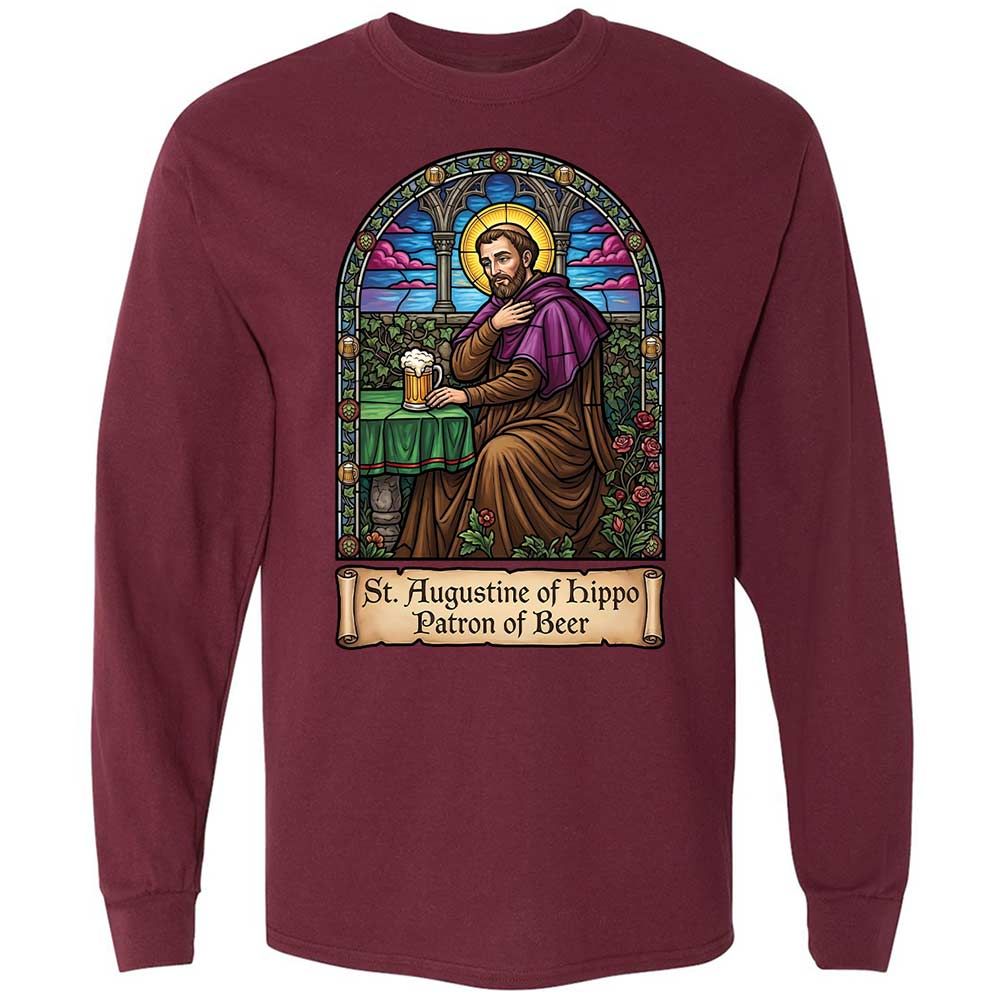 Patron of Beer - Maroon - 16