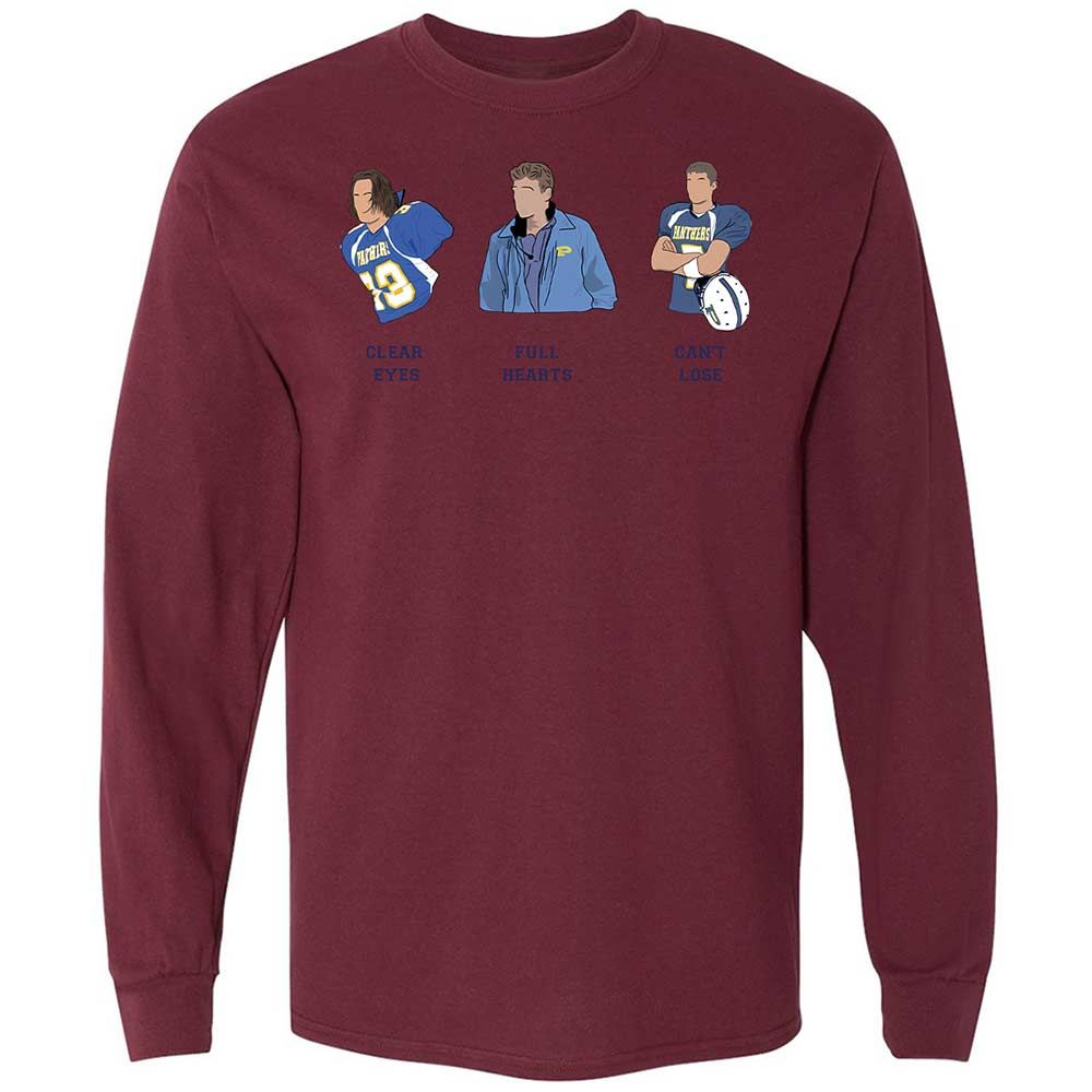 Long Sleeve T-Shirt - GGSTSNX9 - Maroon - 16