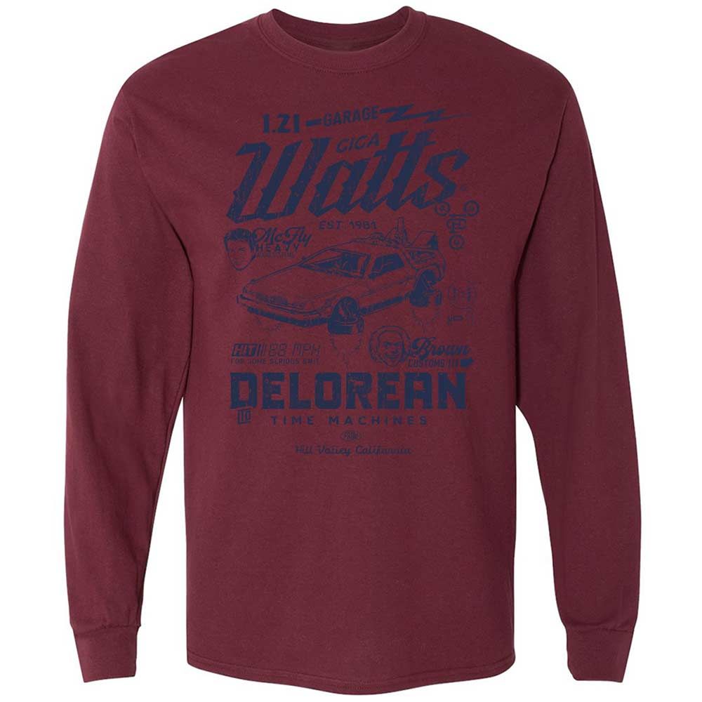 Long Sleeve T-Shirt - VU3YTECG - Maroon - 16