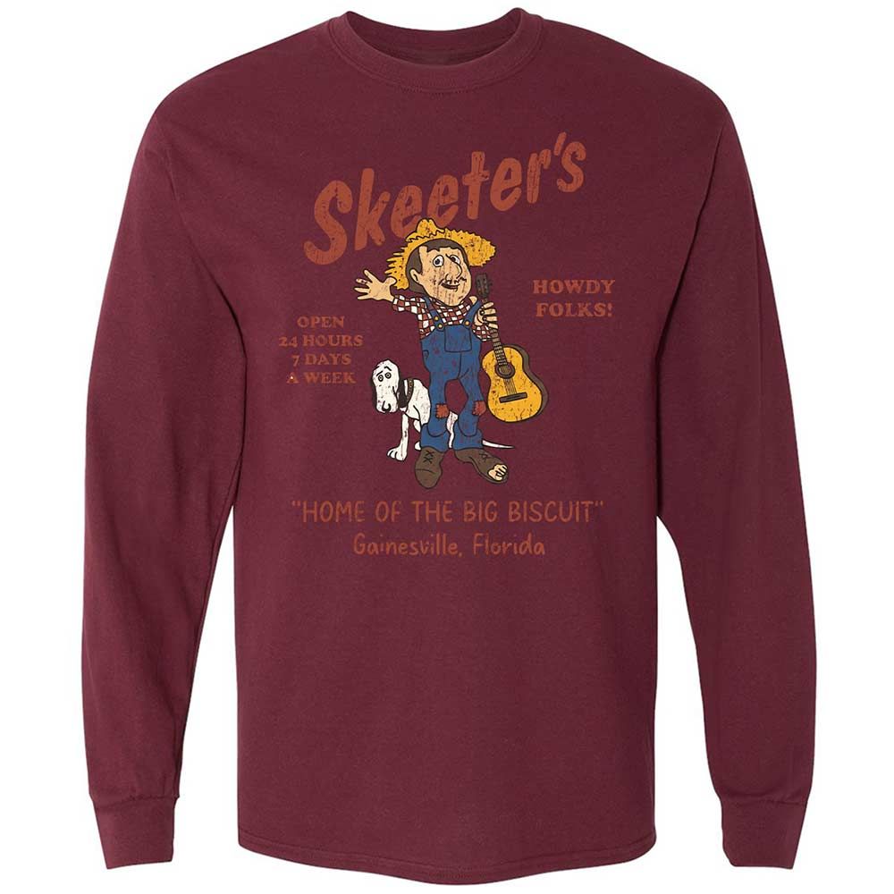 Skeeter's Big Biscuit - Maroon - 16