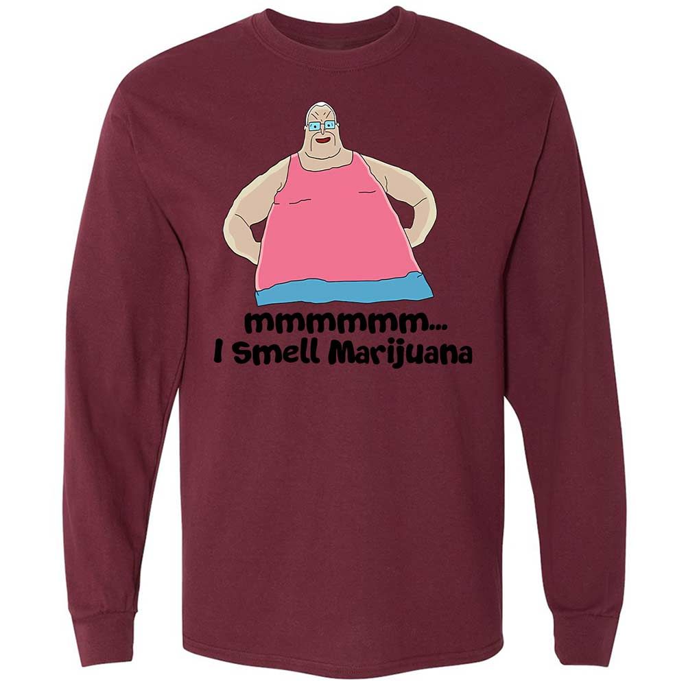 Long Sleeve T-Shirt - KK7PRJ7G - Maroon - 16