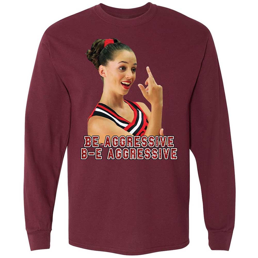 Long Sleeve T-Shirt - JTSARMB9 - Maroon - 16