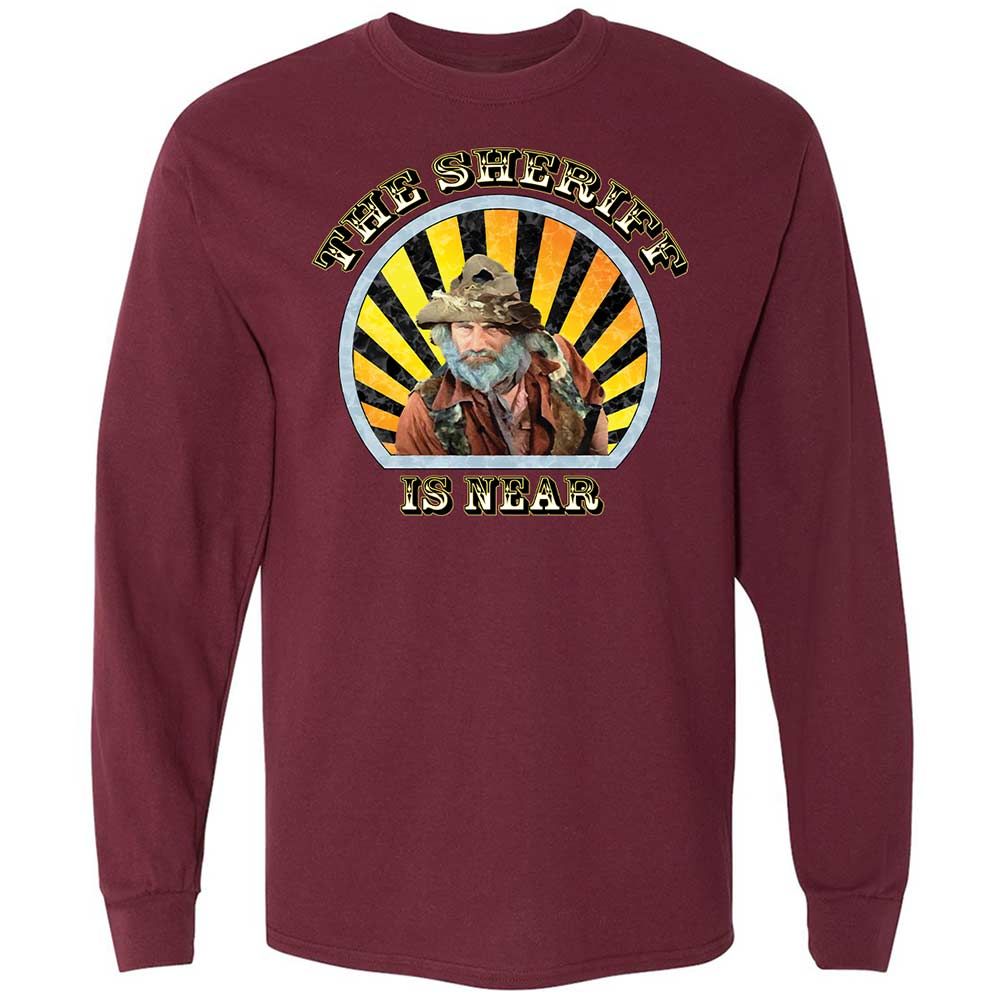 The Sheriff Is Near - Maroon - 16