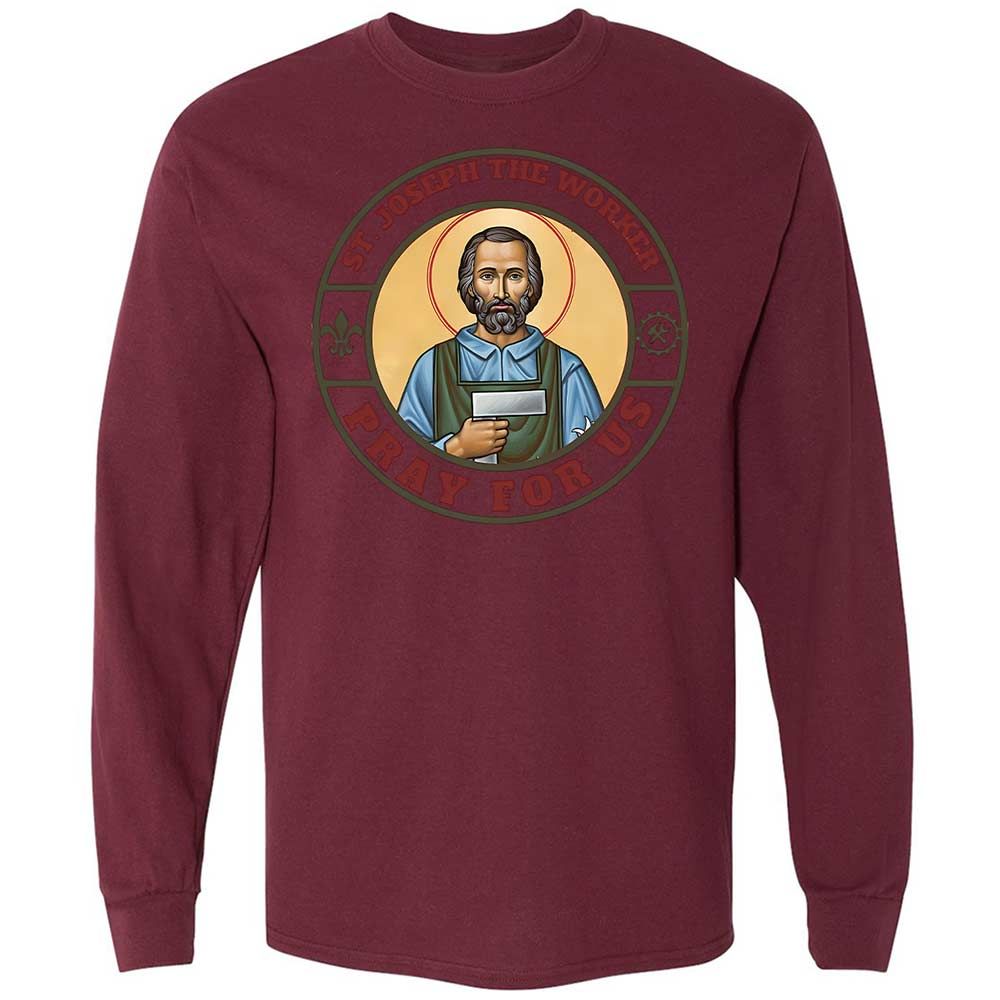 Pray for Us - Maroon - 16