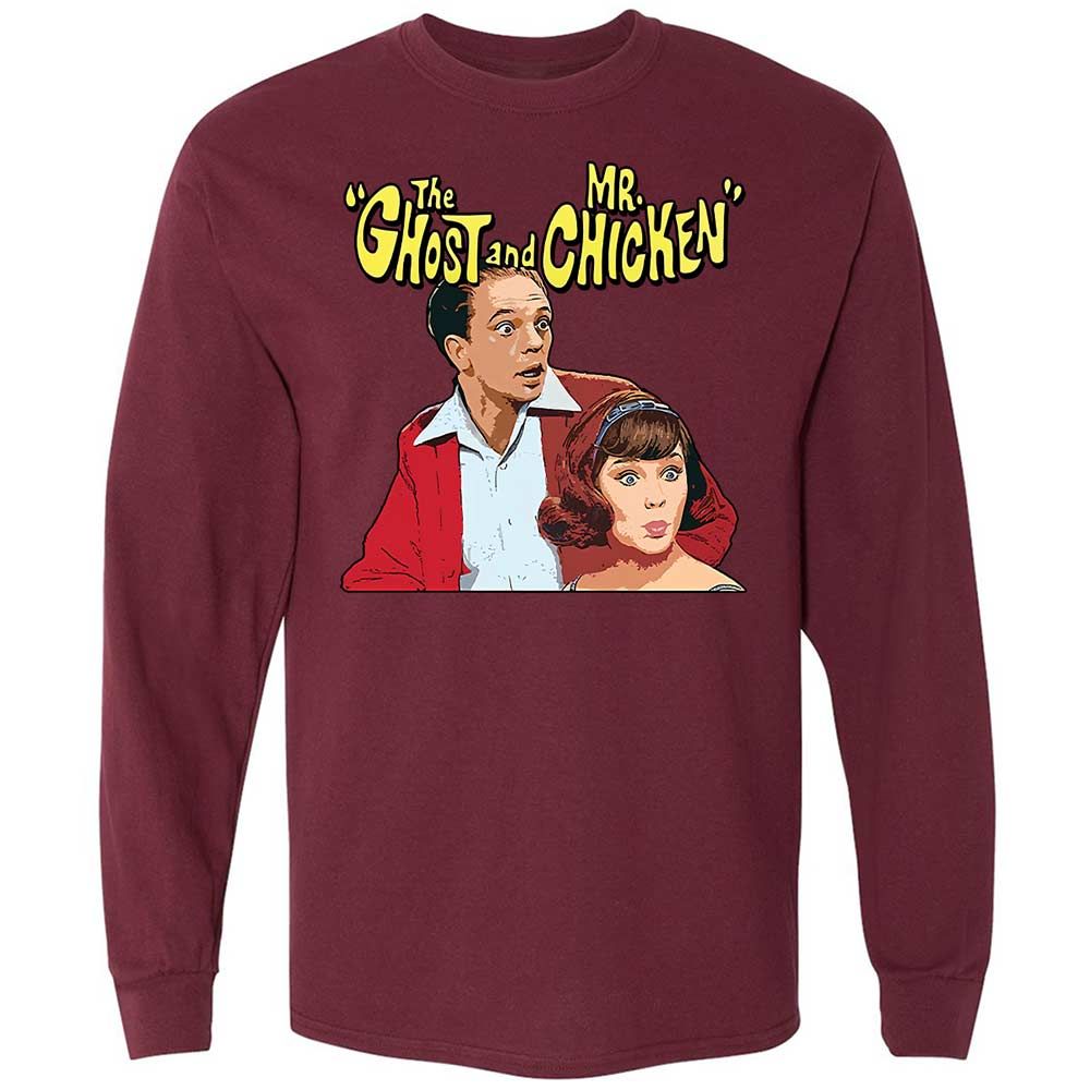 The Chicken and the Ghost - Maroon - 16