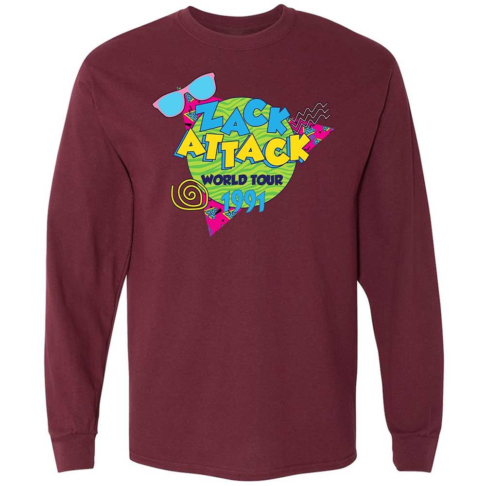 Zack Attack - Maroon - 16