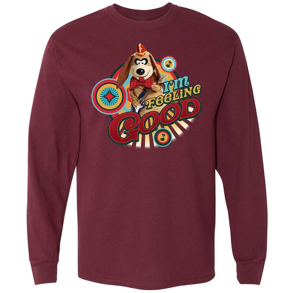 Long Sleeve T-Shirt - SLHHZXBU - Maroon - 16