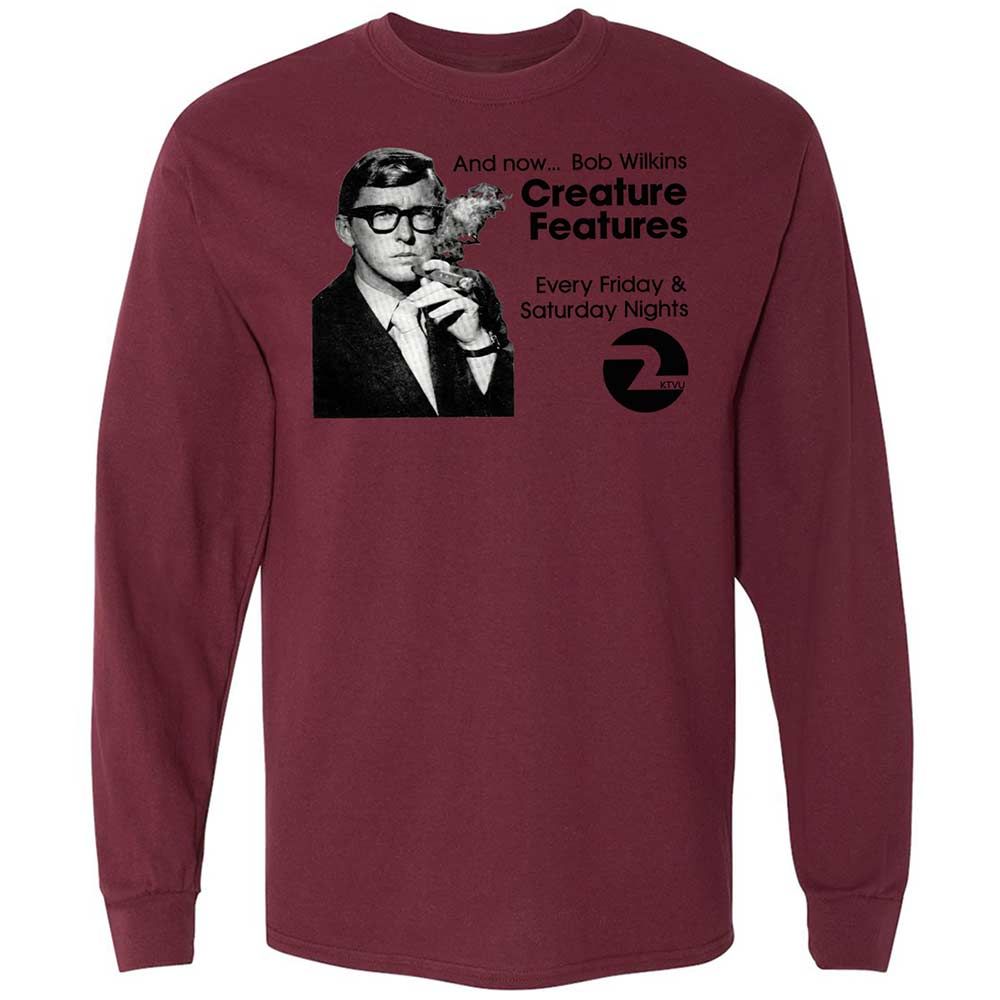 Bob Wilkins Creature Features - Maroon - 16