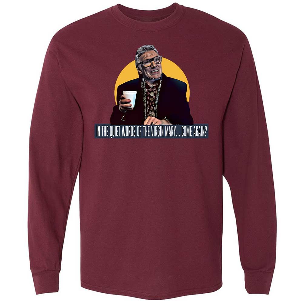 Long Sleeve T-Shirt - 5K4B5P88 - Maroon - 16