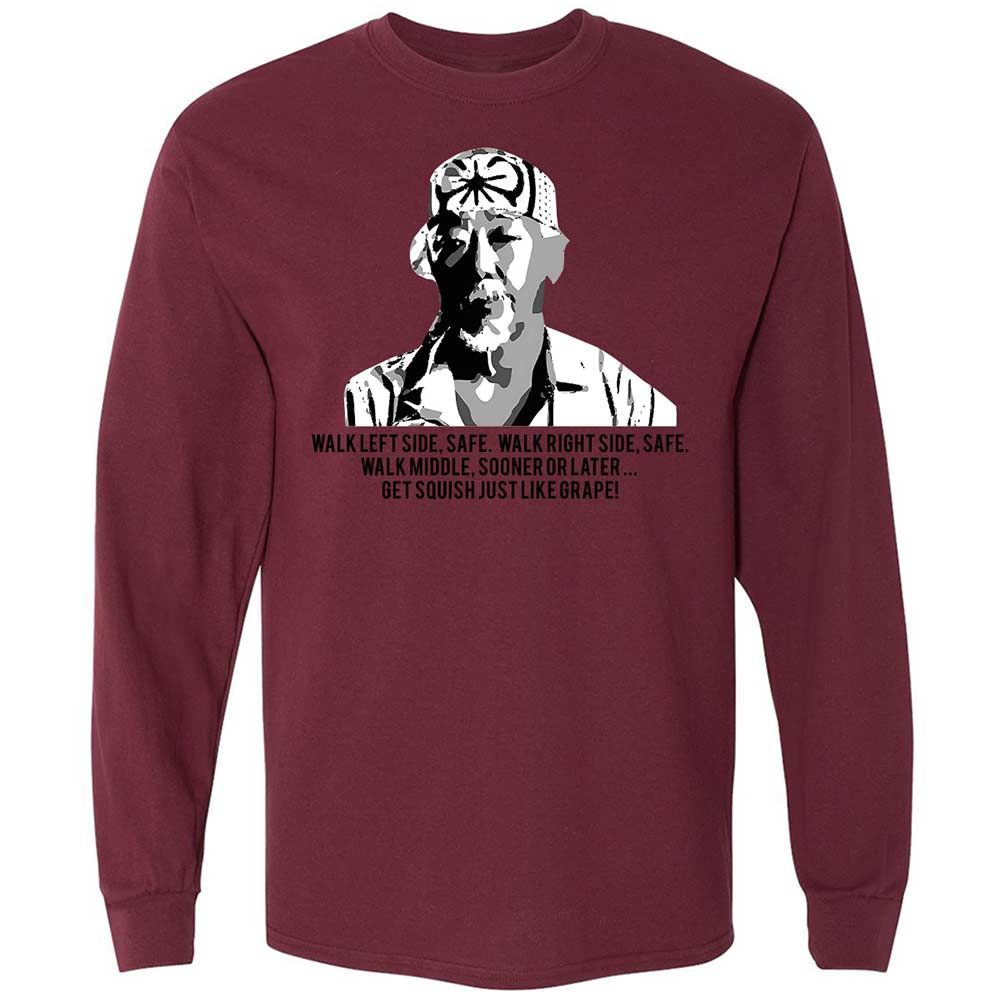 Mr. Miyagi - Maroon - 16