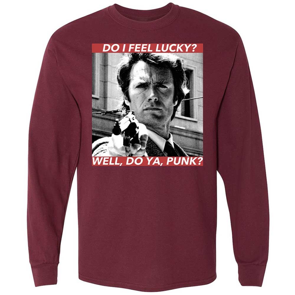 Do you feel lucky - Maroon - 16