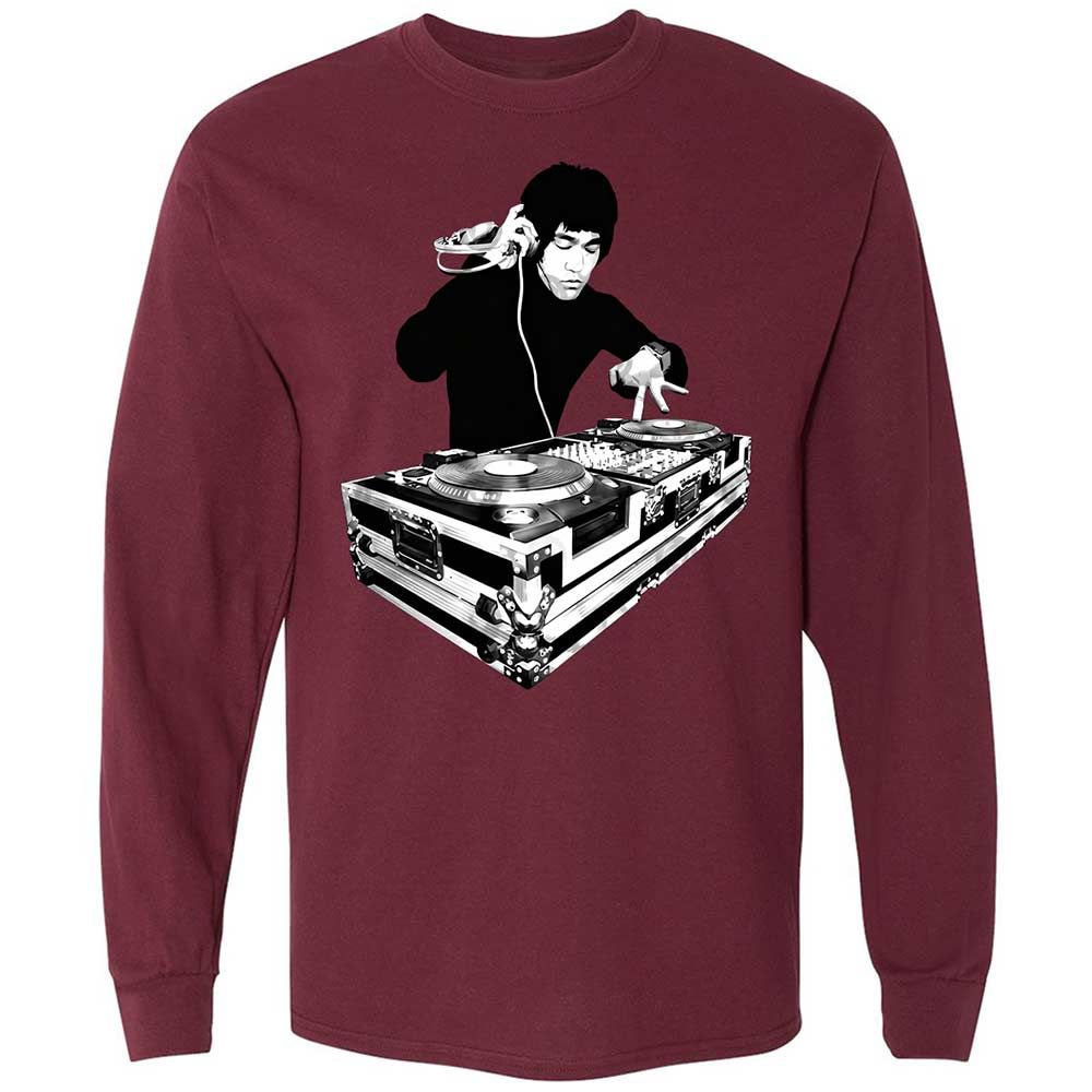 Bruce Lee DJ - Maroon - 16