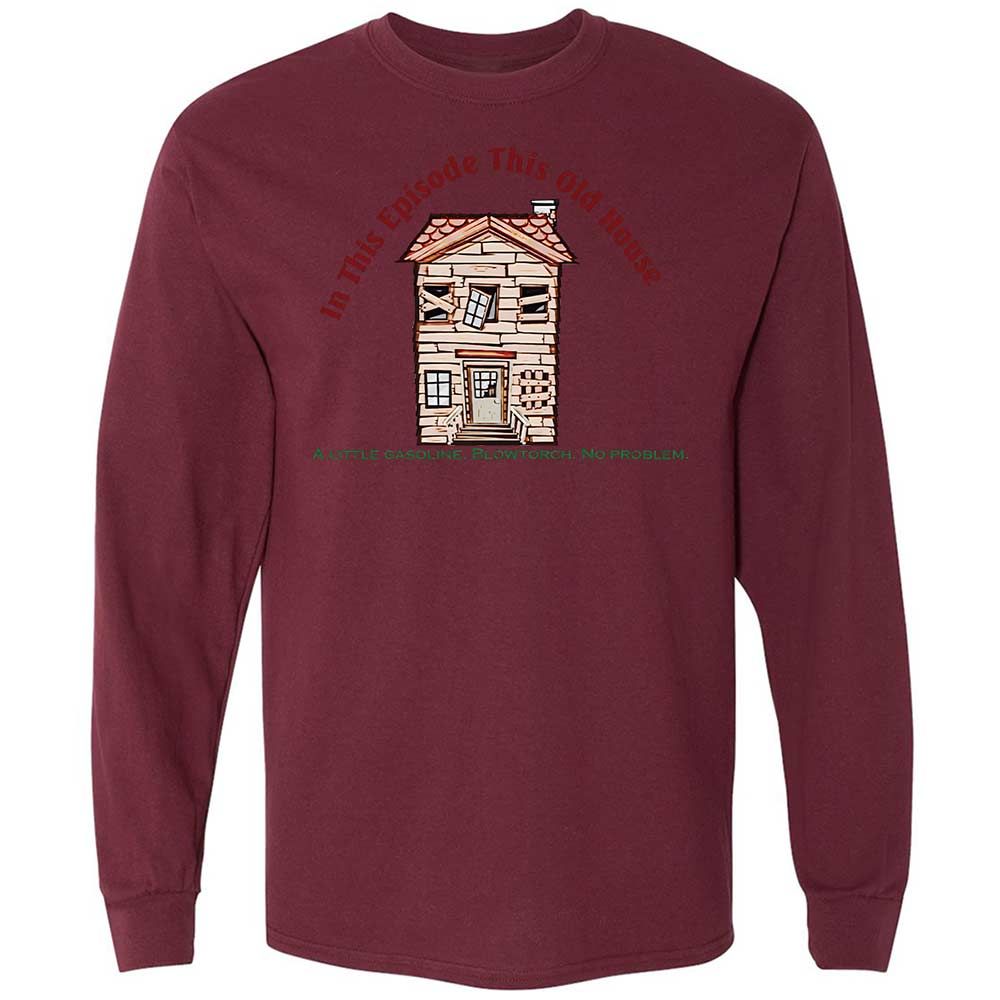 This Old House little gasoline - Maroon - 16