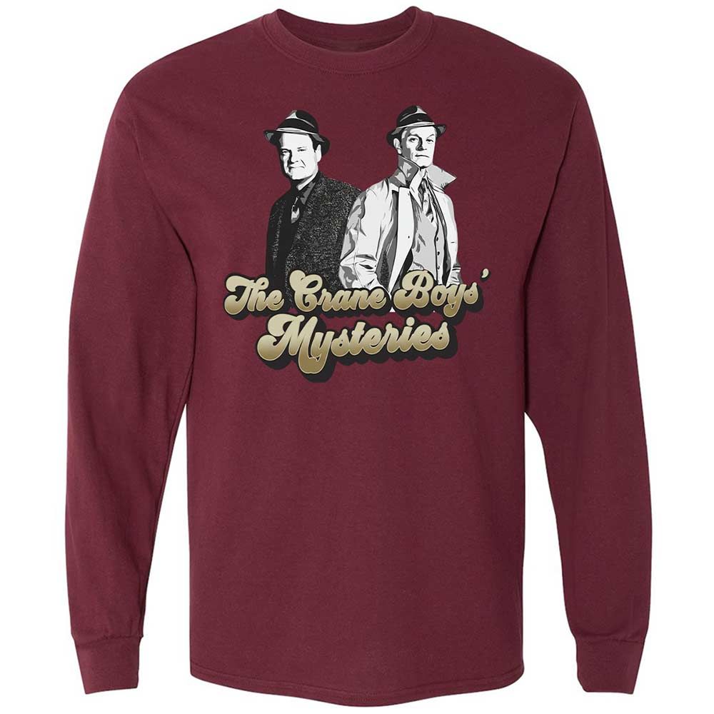 Long Sleeve T-Shirt - CKD51ZC3 - Maroon - 16