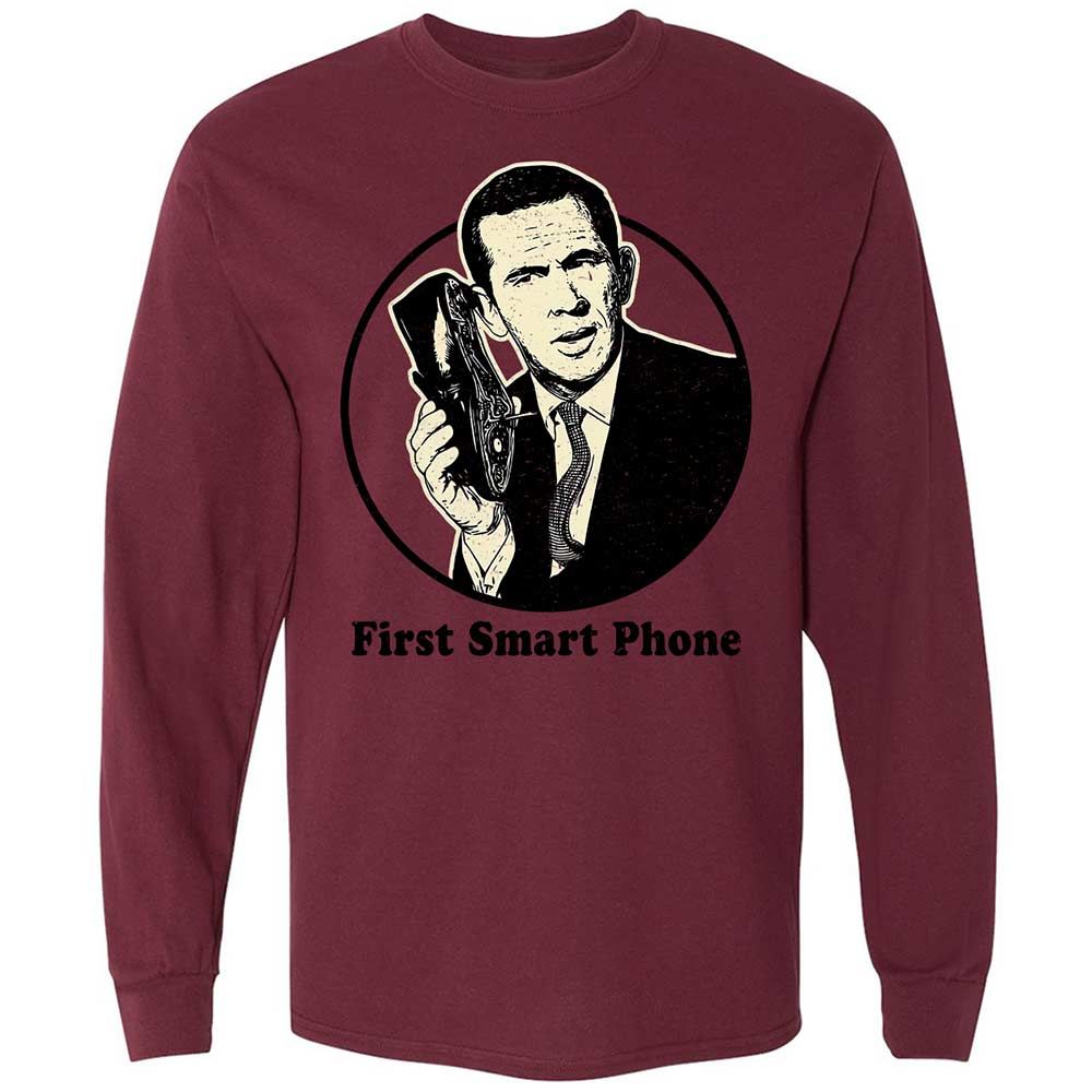 Long Sleeve T-Shirt - AR38MDYP - Maroon - 16