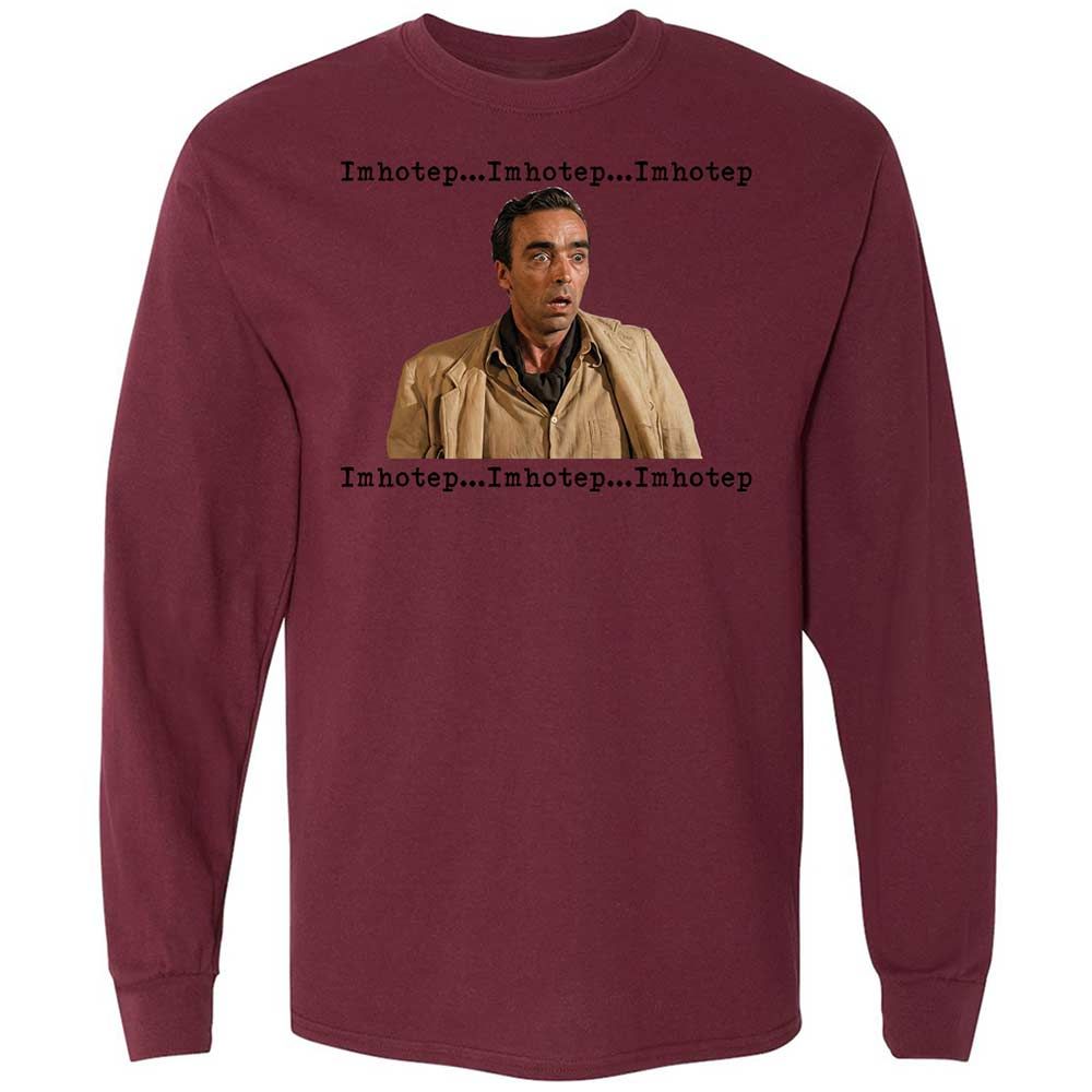 Long Sleeve T-Shirt - PAT29S9L - Maroon - 16