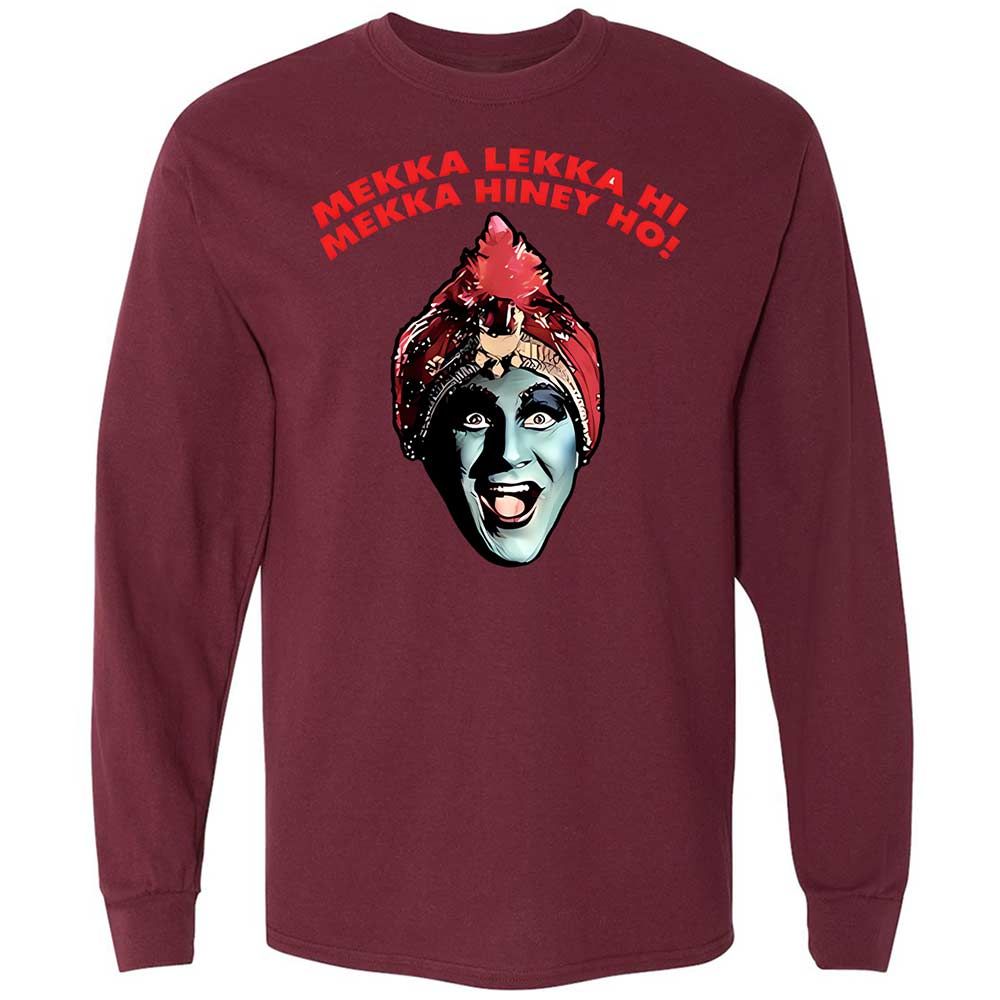 Long Sleeve T-Shirt - N4R8P5Y7 - Maroon - 16
