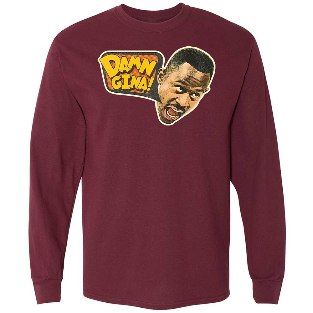 Long Sleeve T-Shirt - 9CM56Q8R - Maroon - 16