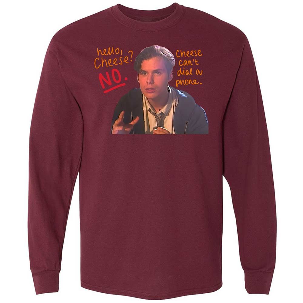 Long Sleeve T-Shirt - MCLKKBLP - Maroon - 16
