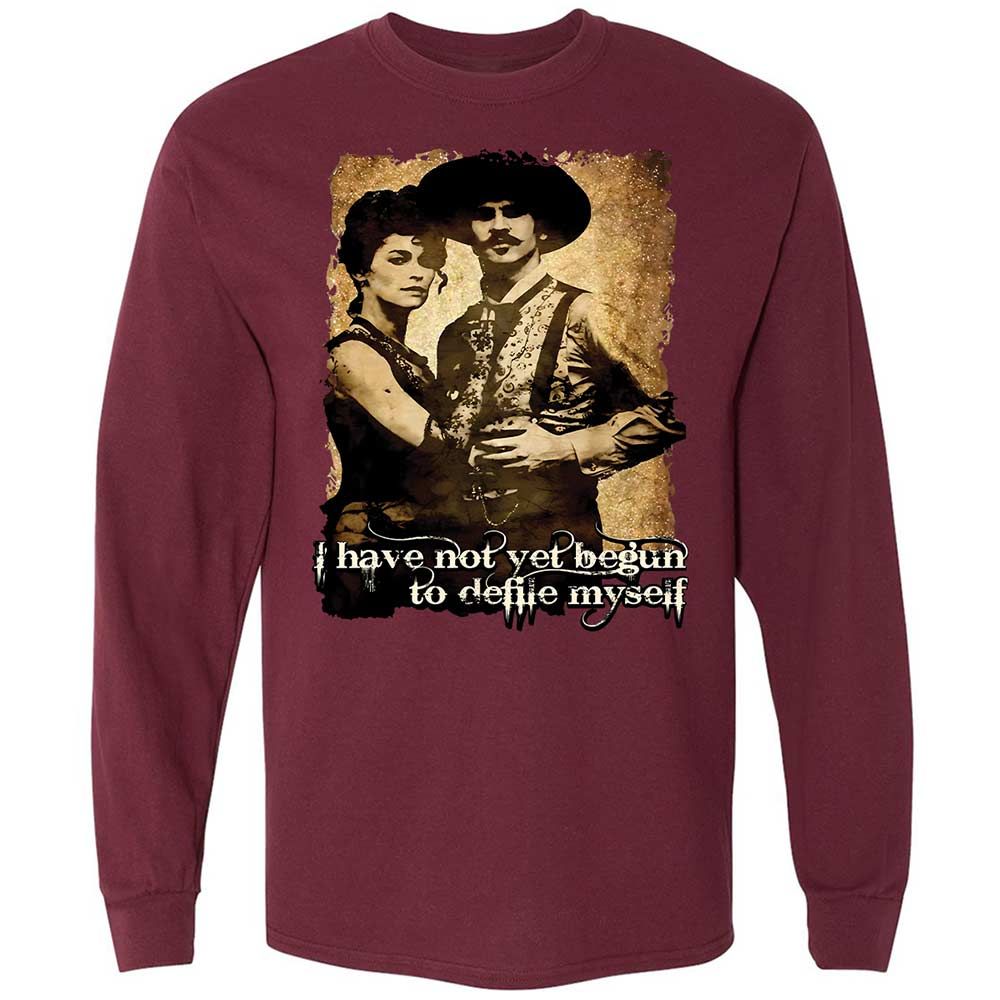 I have not yet begun to defile myself - Maroon - 16