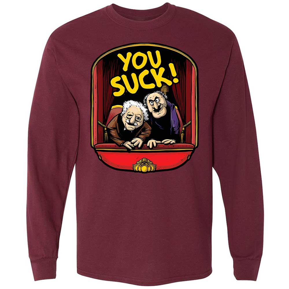 You Suck - Maroon - 16