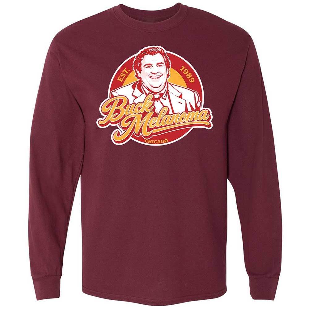 Long Sleeve T-Shirt - 1Q2QA1W9 - Maroon - 16