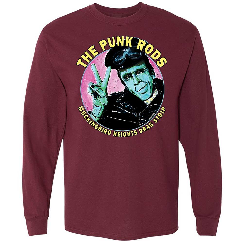 Long Sleeve T-Shirt - 4SJZS9U2 - Maroon - 16