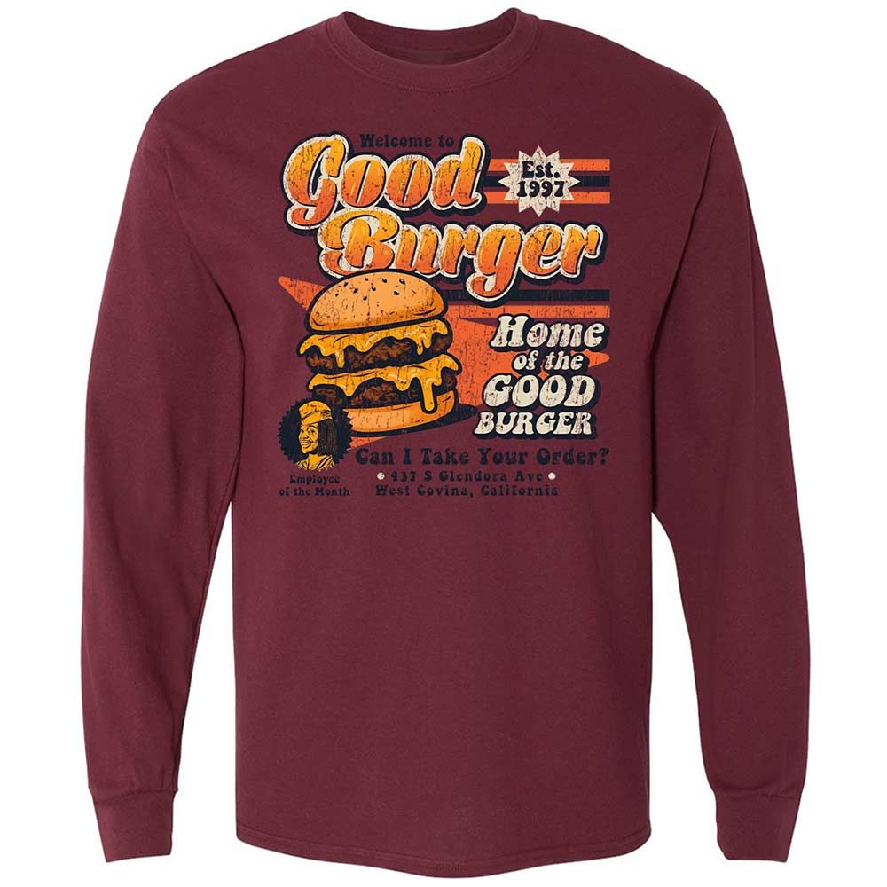 Long Sleeve T-Shirt - 28FLNY2W - Maroon - 16