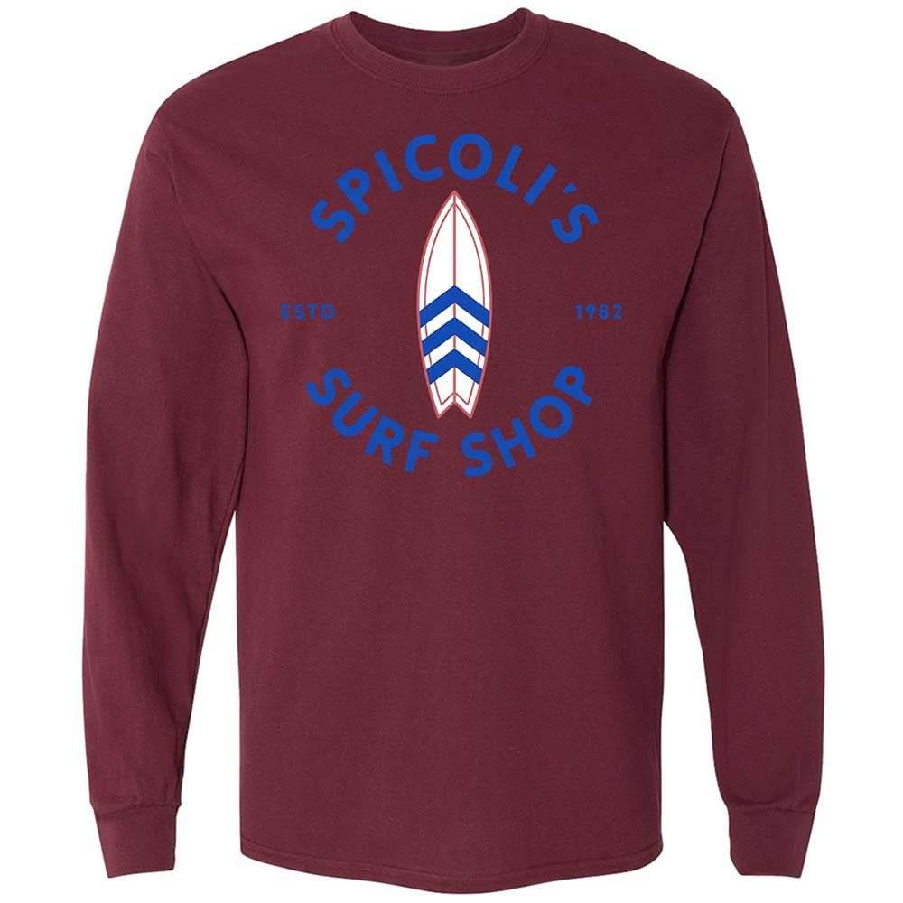 Long Sleeve T-Shirt - 46UCVF21 - Maroon - 16