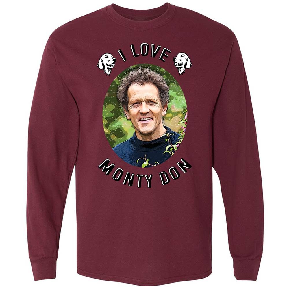 Long Sleeve T-Shirt - TMCV2V9K - Maroon - 16