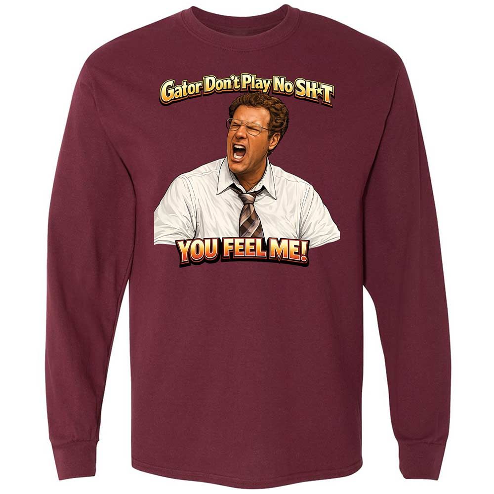 Long Sleeve T-Shirt - 2ACN2WZV - Maroon - 16