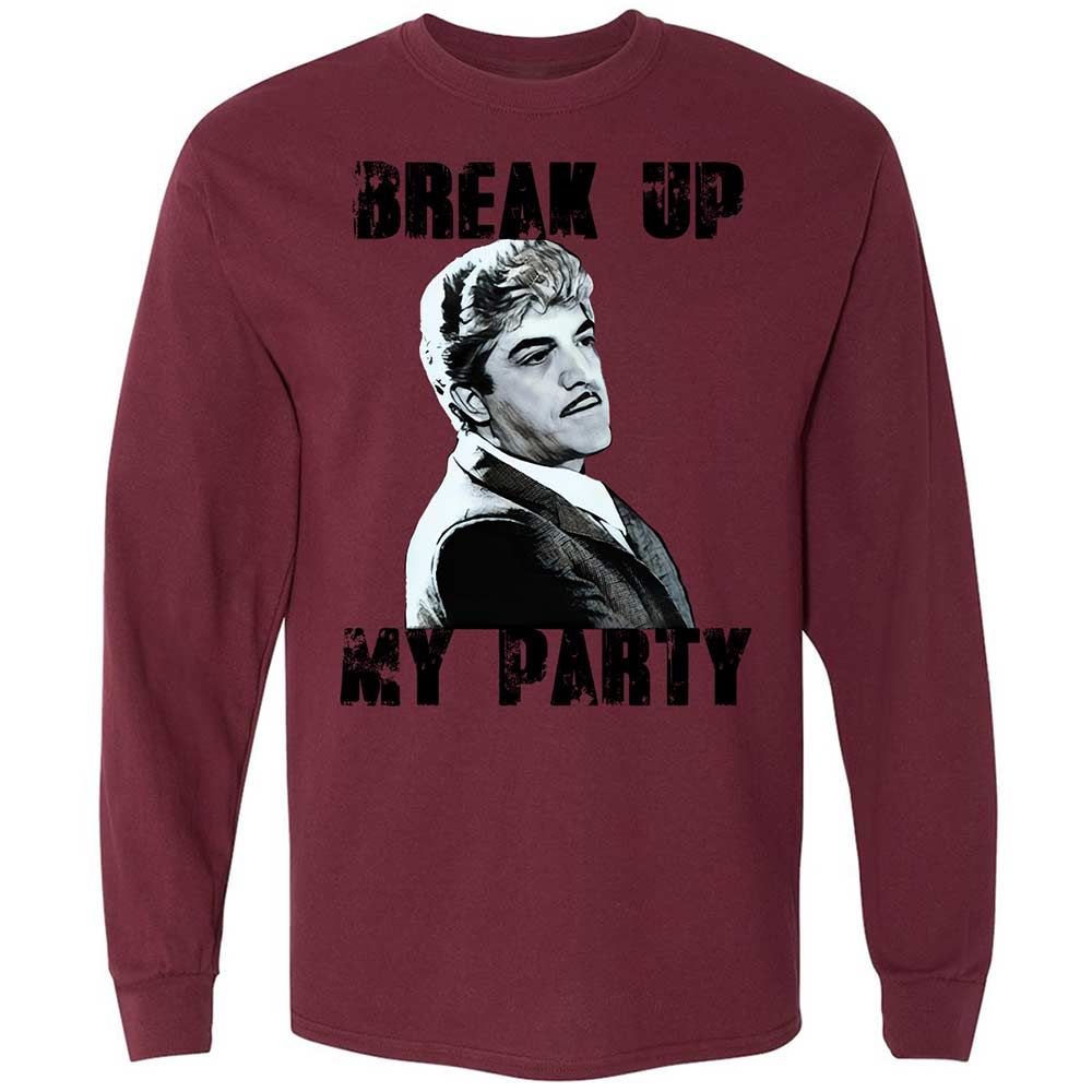 Long Sleeve T-Shirt - DTVA79SR - Maroon - 16