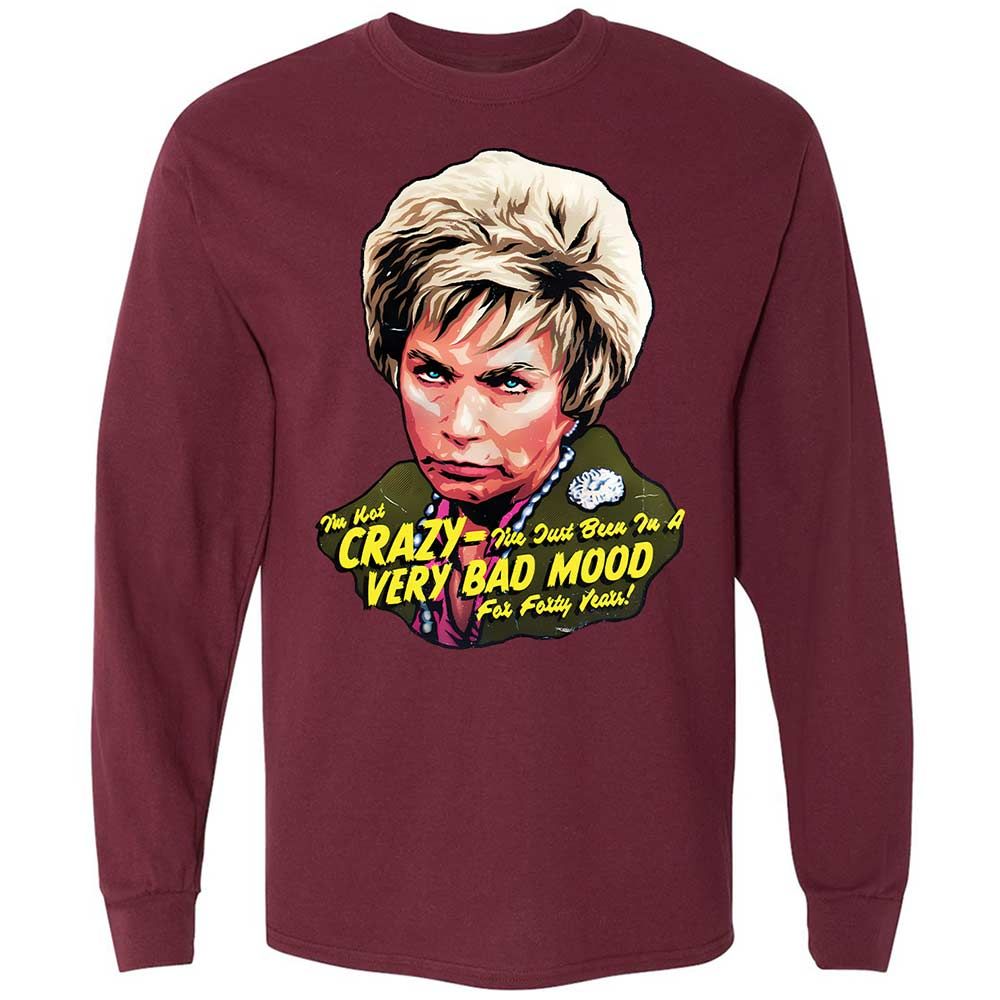 Long Sleeve T-Shirt - QDAFK9KN - Maroon - 16