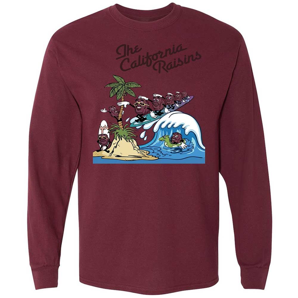 California Raisins - Maroon - 16