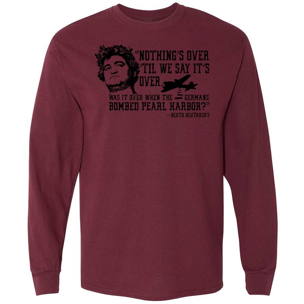 Long Sleeve T-Shirt - QN3EK32A - Maroon - 16