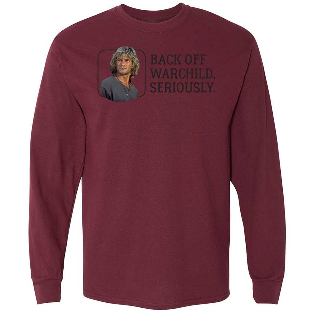 Long Sleeve T-Shirt - DHWU79L3 - Maroon - 16